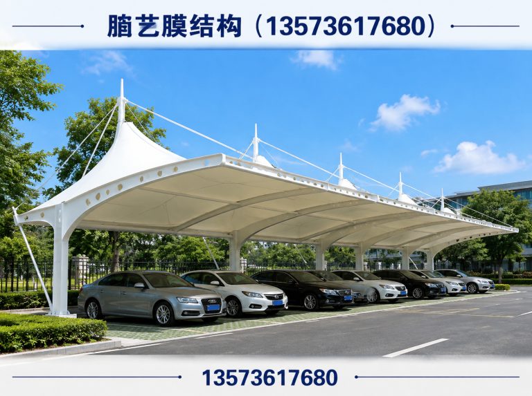 昌邑市充电桩车棚展示图
